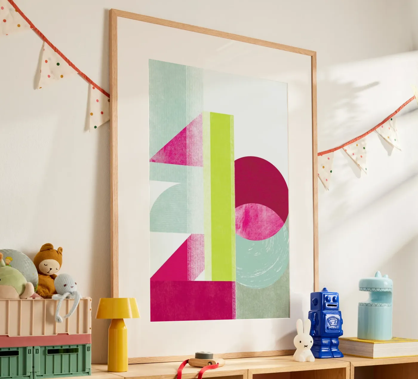 1,2,3 poster van Catherine Aguilar