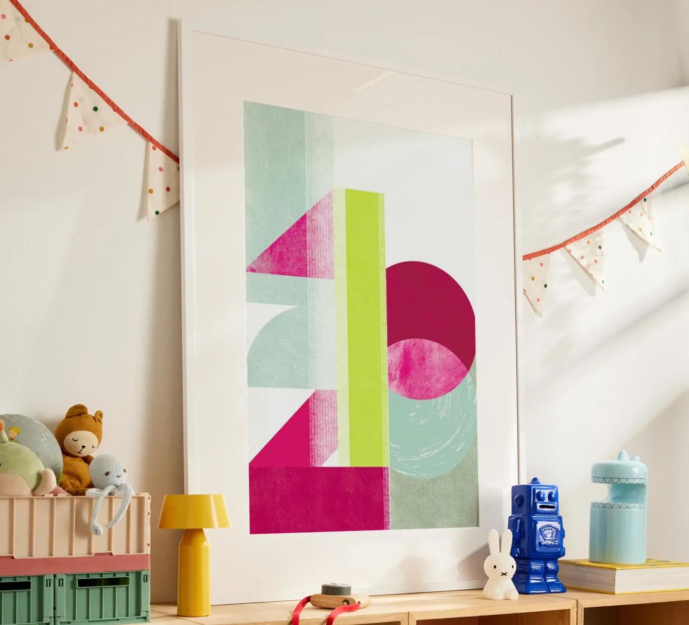 1,2,3 poster van Catherine Aguilar