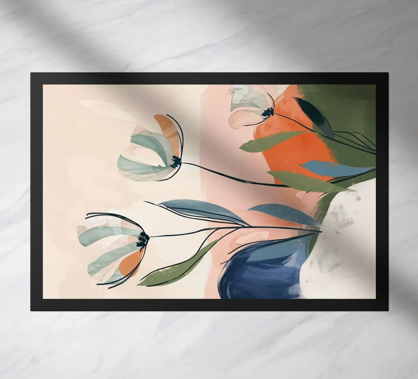 Abstract Flowers zerbino da softsoul