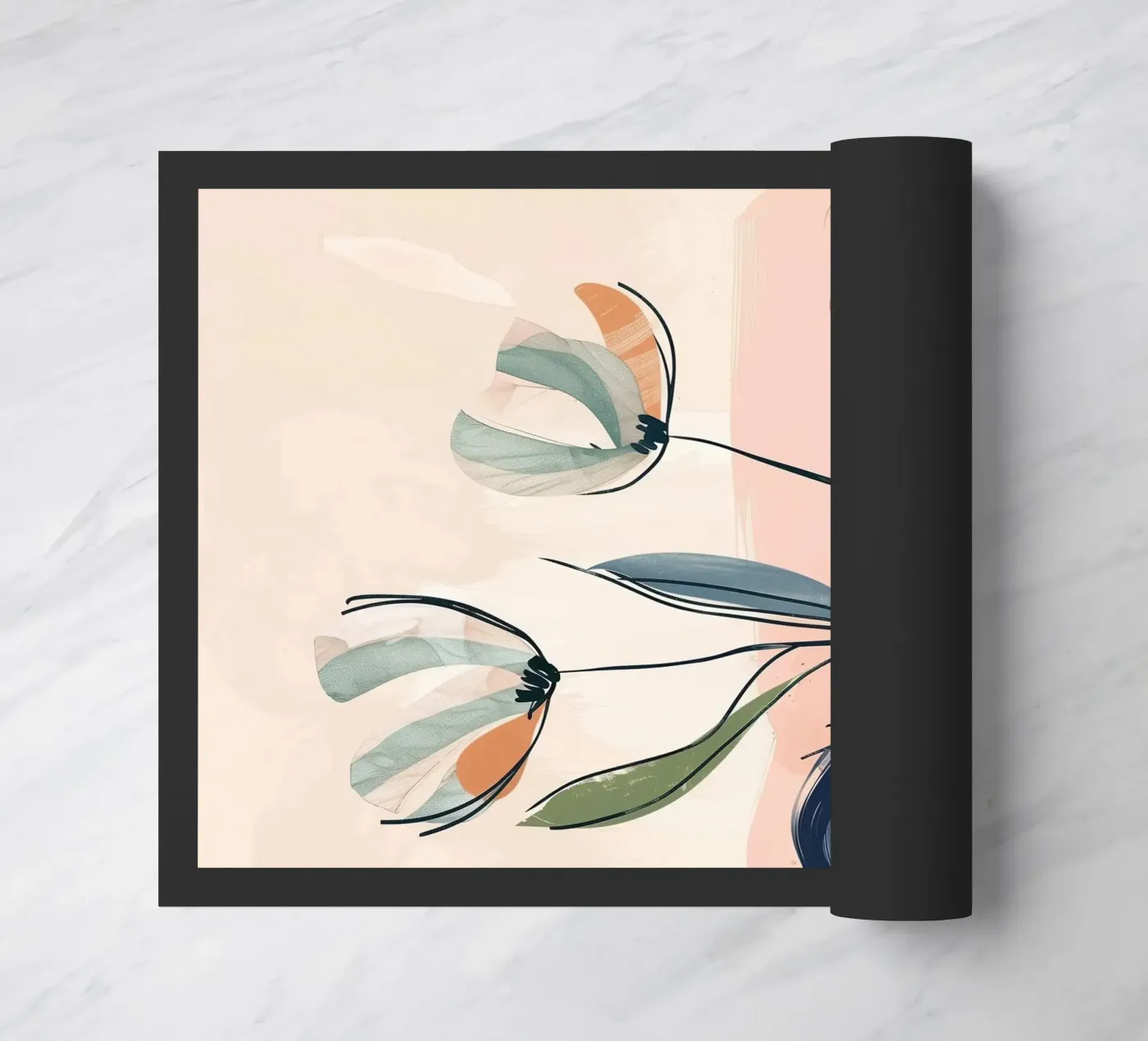 Abstract Flowers zerbino da softsoul