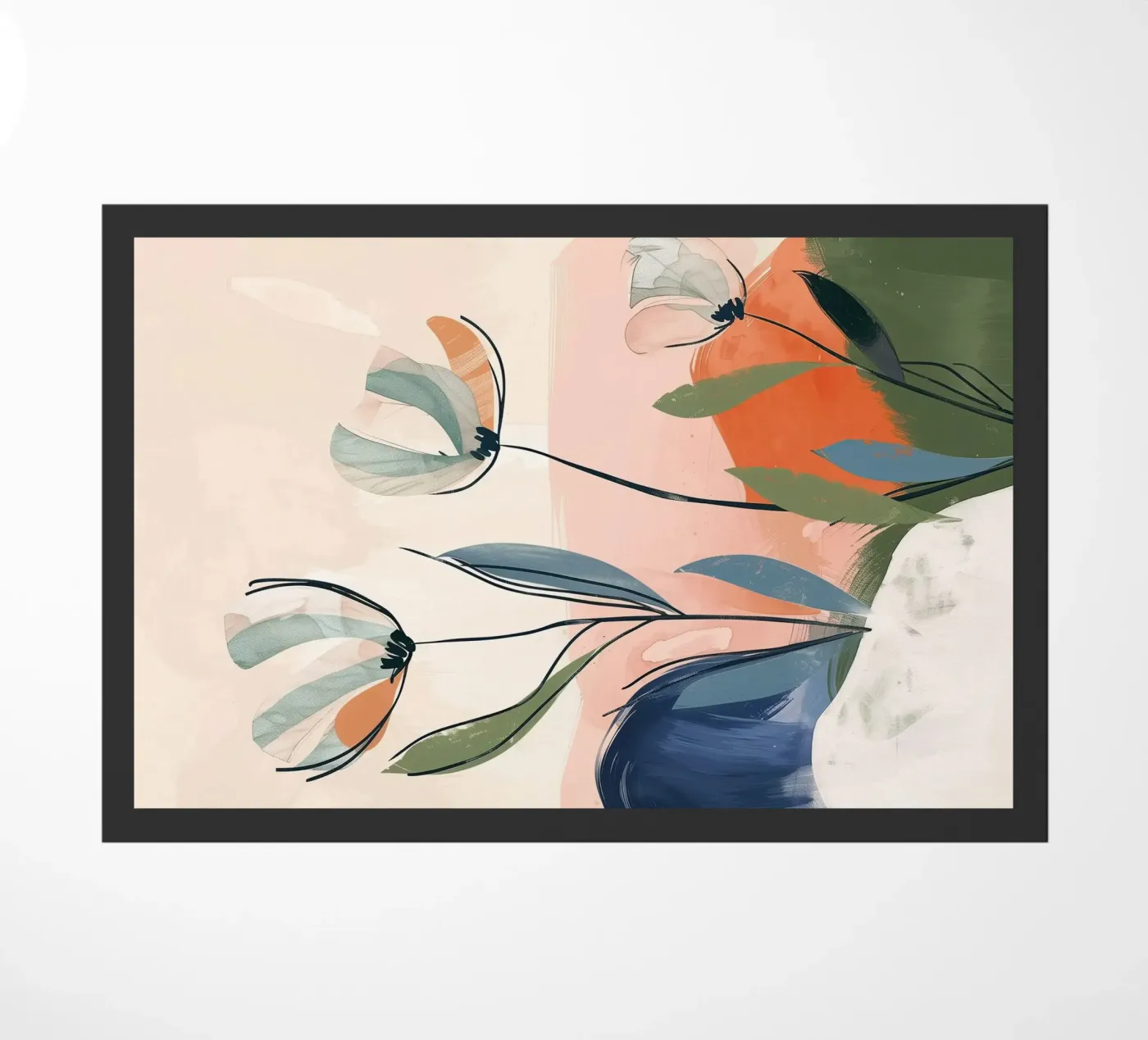 Abstract Flowers zerbino da softsoul