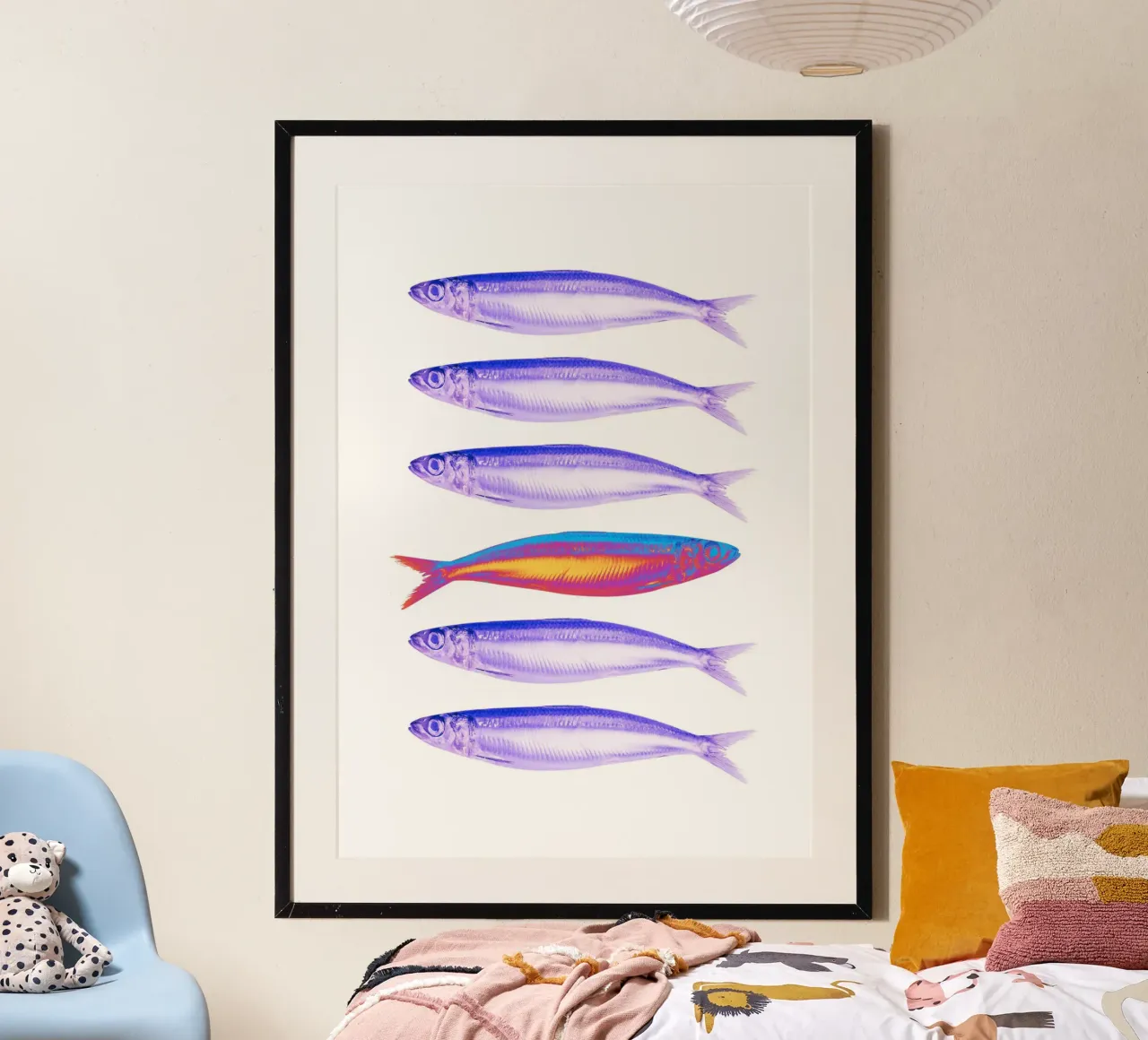 Sardines poster da Funkydays