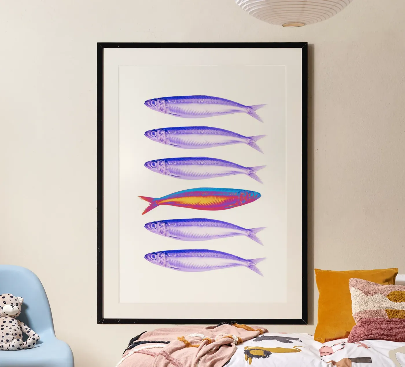 Sardines poster da Funkydays