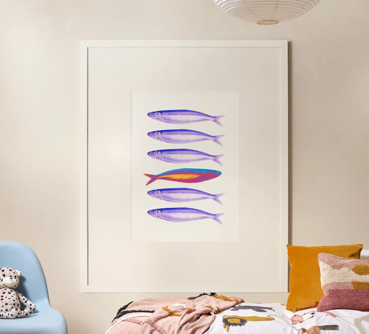 Sardines poster da Funkydays