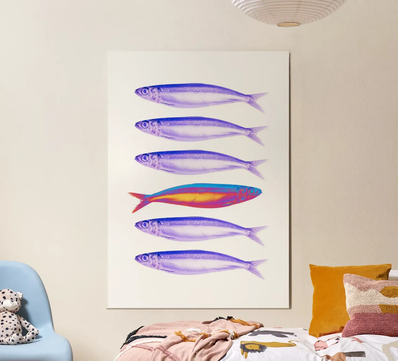 Sardines poster da Funkydays