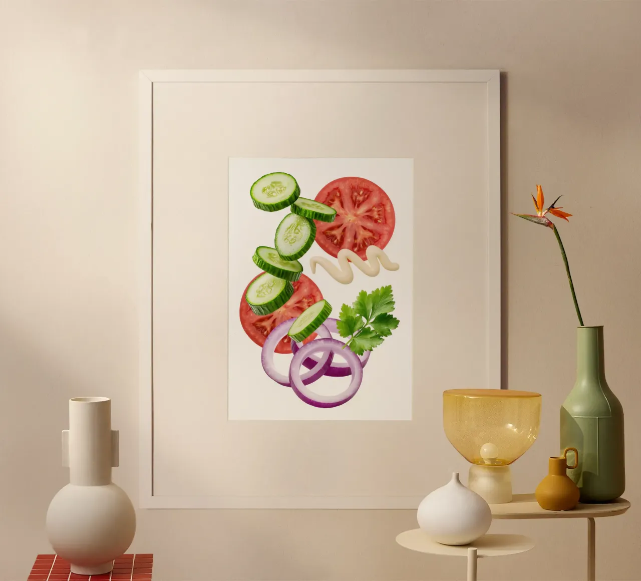 Salad poster da Funkydays