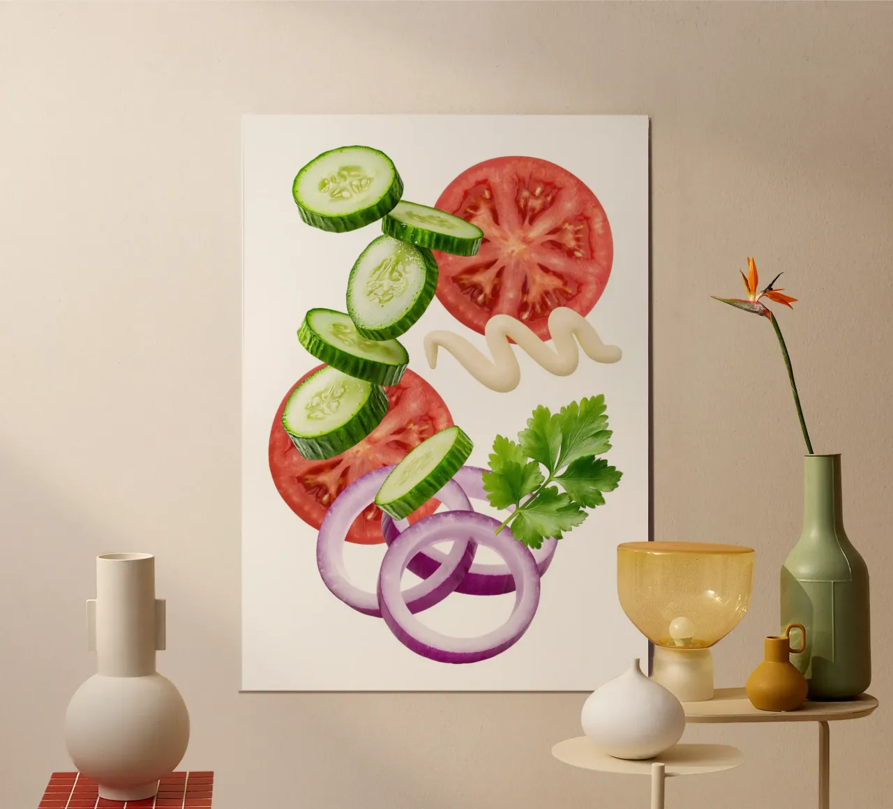 Salad poster da Funkydays
