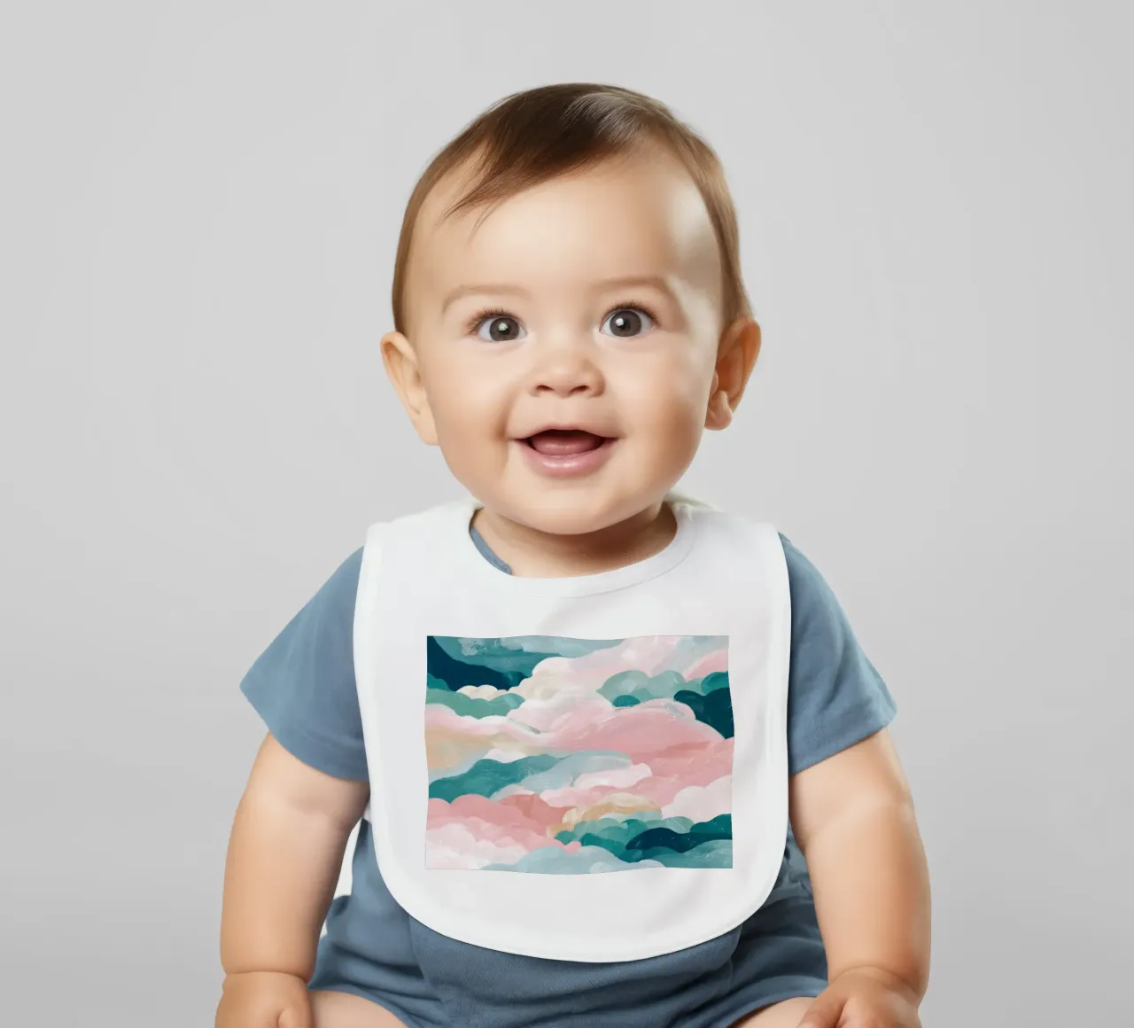 Dreamy Clouds bavaglino da softsoul