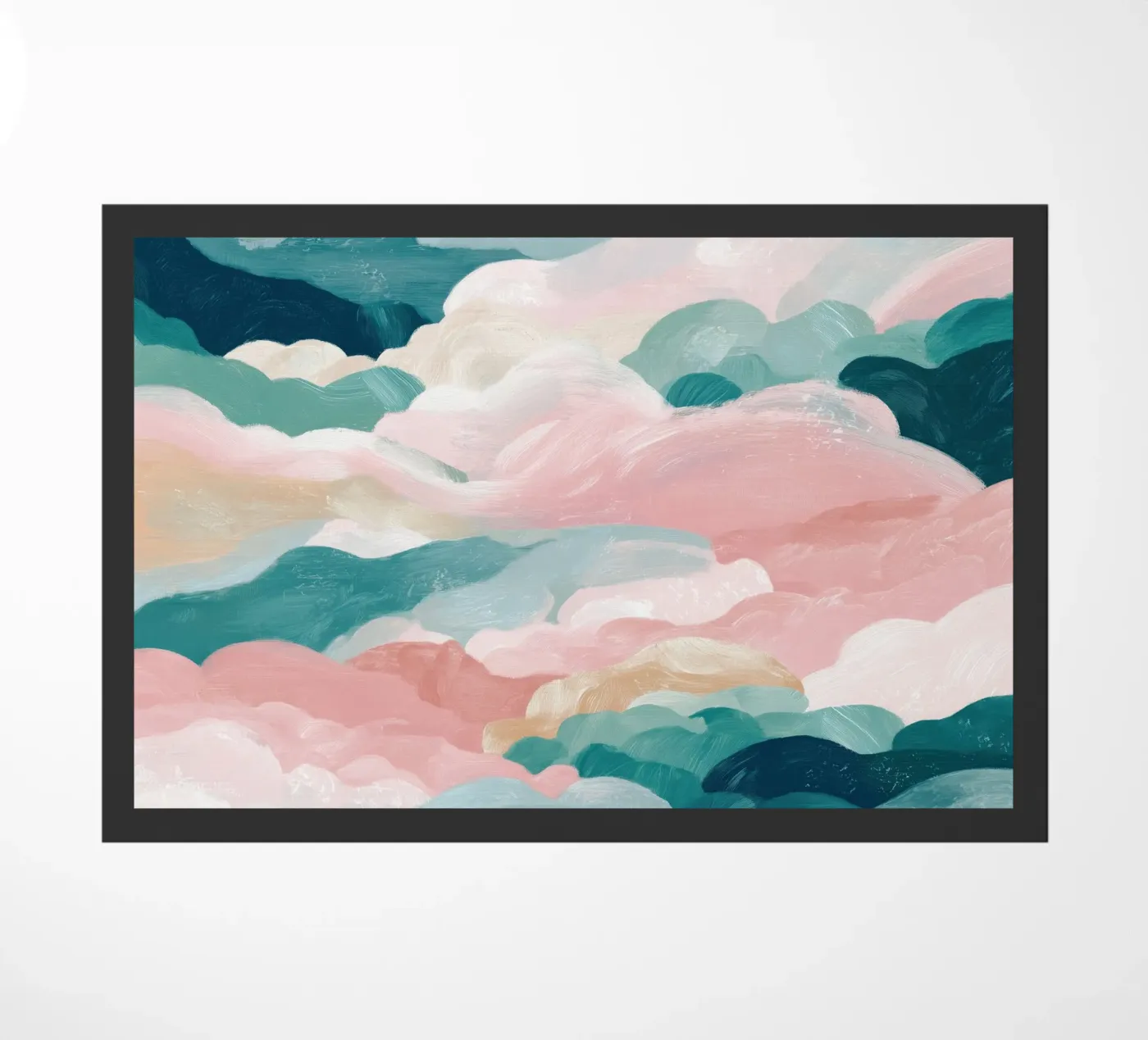 Dreamy Clouds deurmat van softsoul