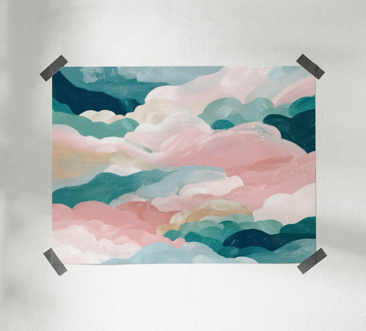 Dreamy Clouds poster da softsoul