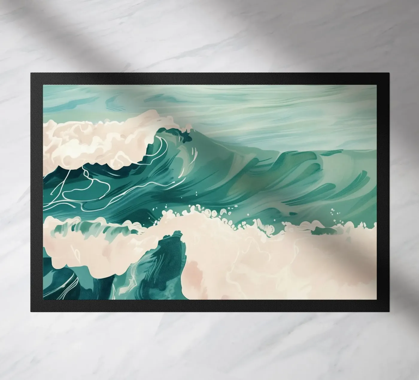 Emerald Waves paillasson de softsoul