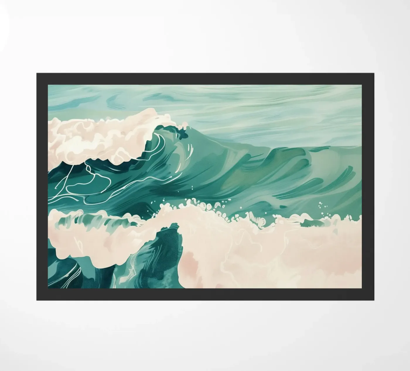Emerald Waves paillasson de softsoul