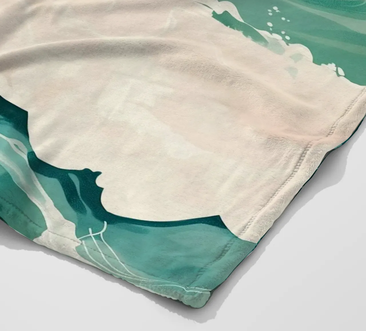 Emerald Waves fleecedeken van softsoul