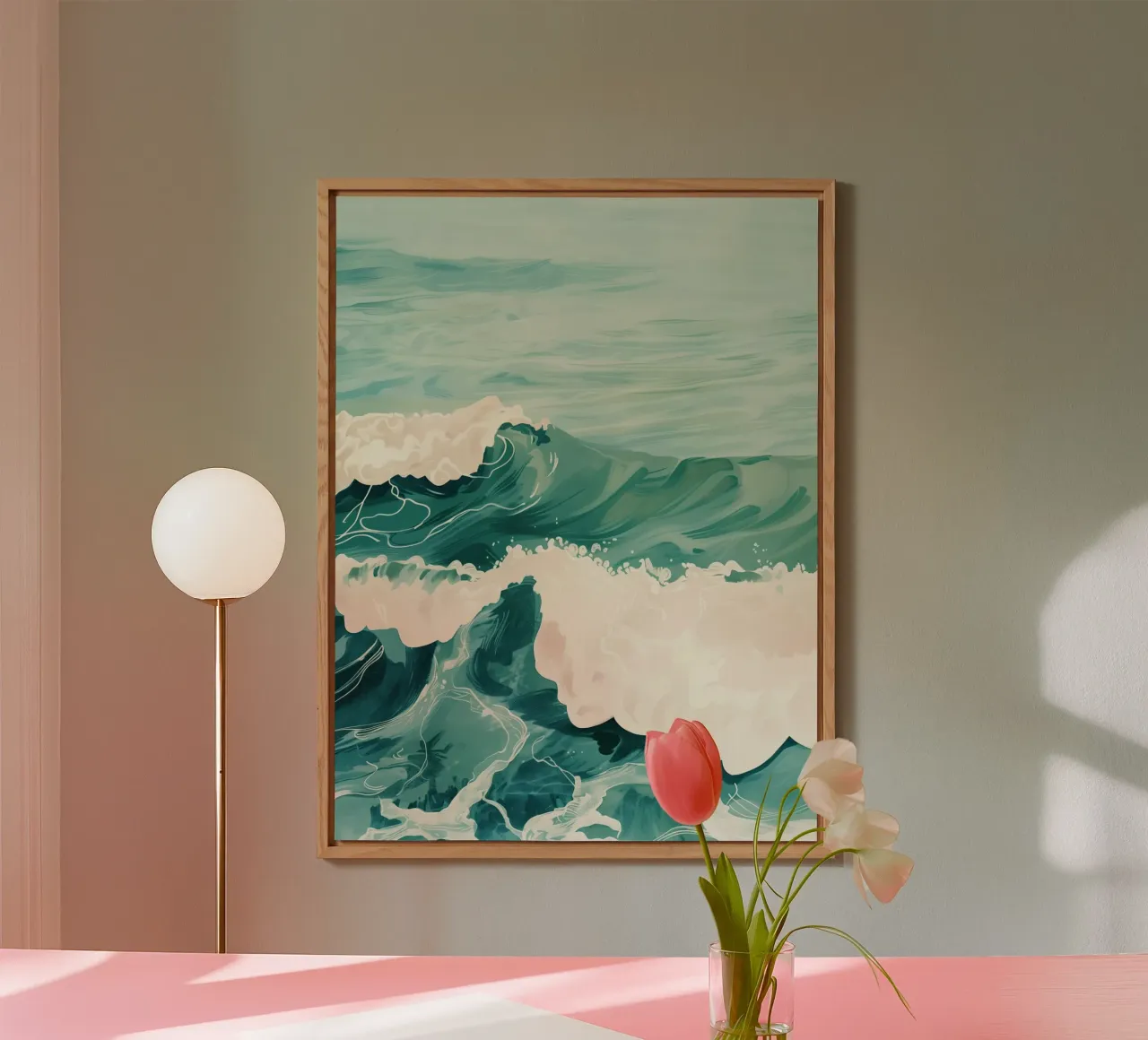 Emerald Waves forex plate by softsoul