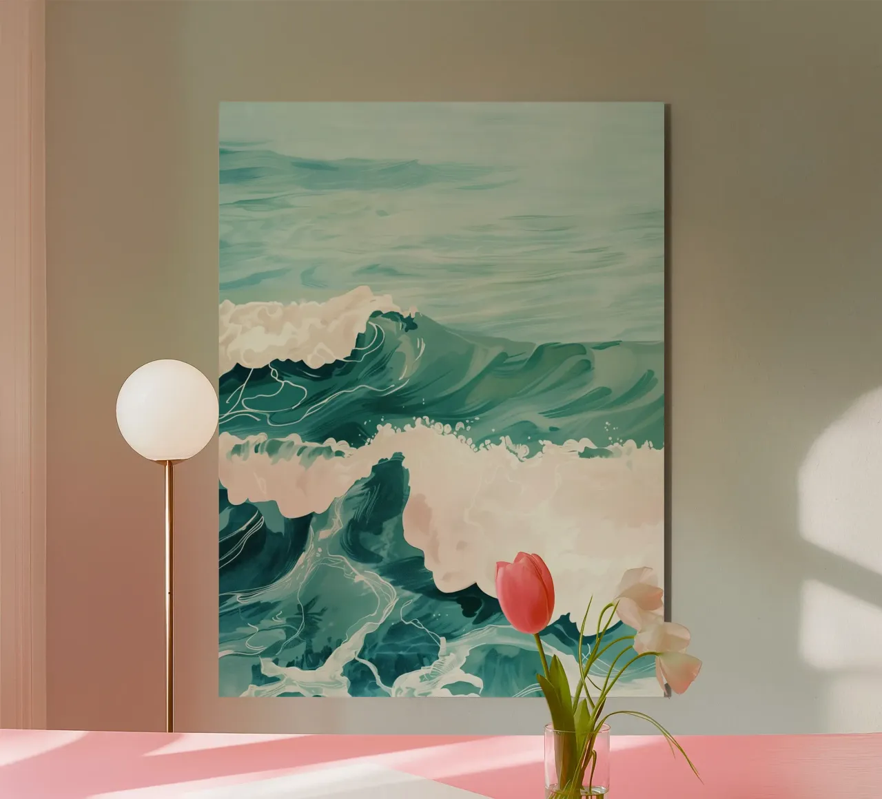 Emerald Waves forex plate by softsoul