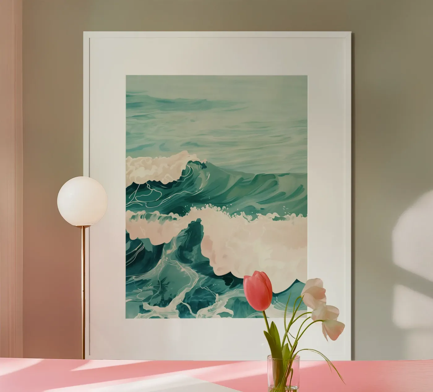 Emerald Waves poster de softsoul