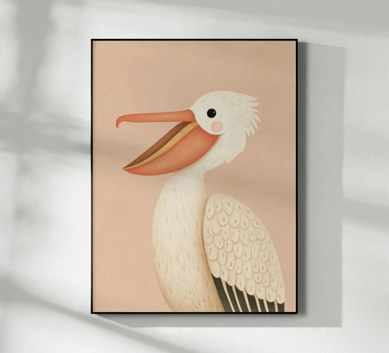 Pellicano sorridente plexiglass da Lille Verden