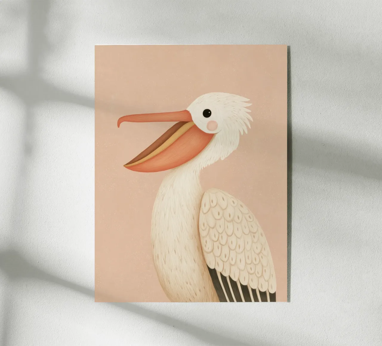 Pellicano sorridente plexiglass da Lille Verden