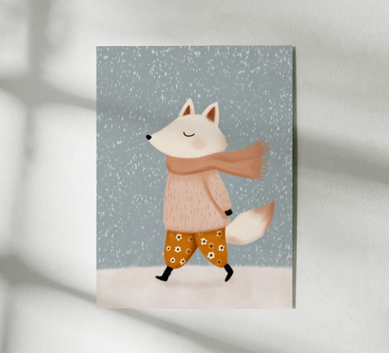 Winter Fox plexiglass da Lille Verden