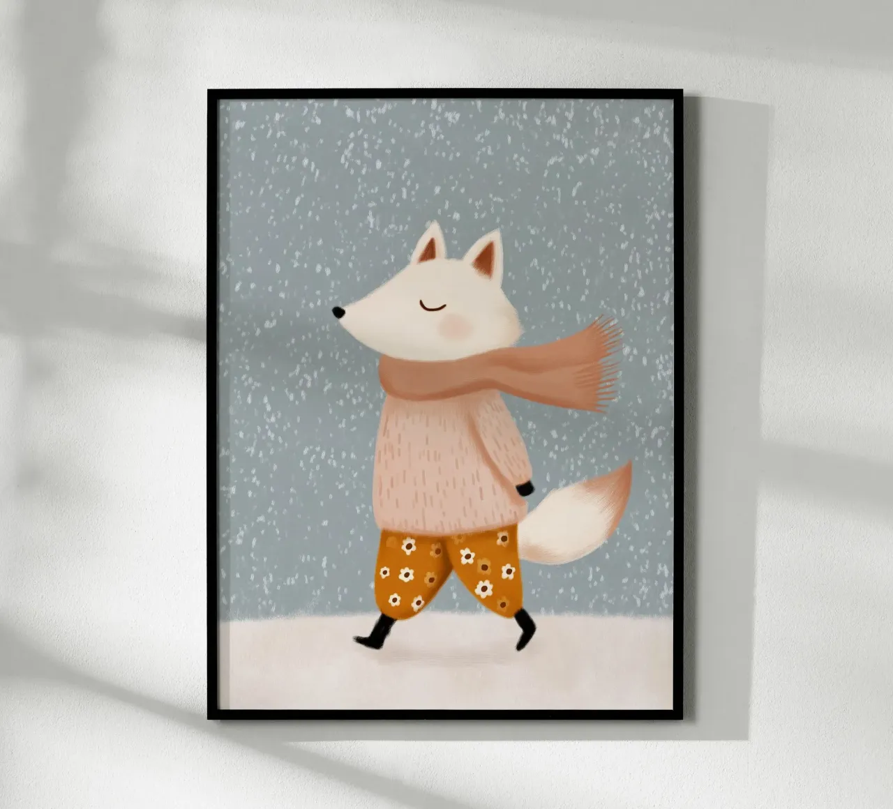 Winter Fox poster by Lille Verden
