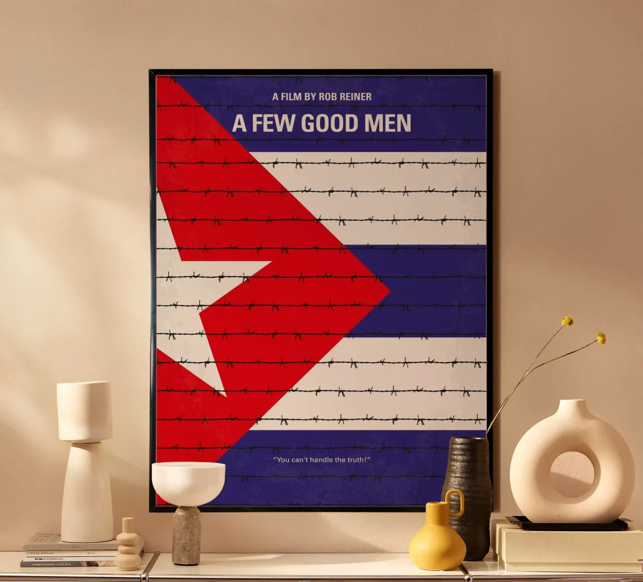 No417 My A Few Good Men minimal movie poster poster da Chungkong
