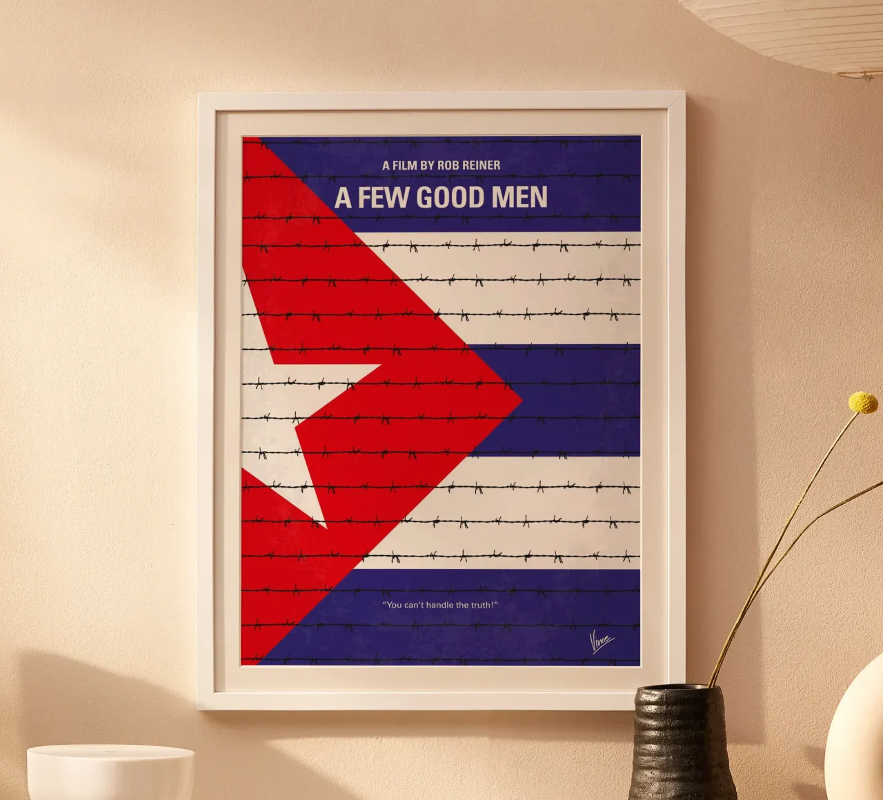 No417 My A Few Good Men minimal movie poster poster da Chungkong