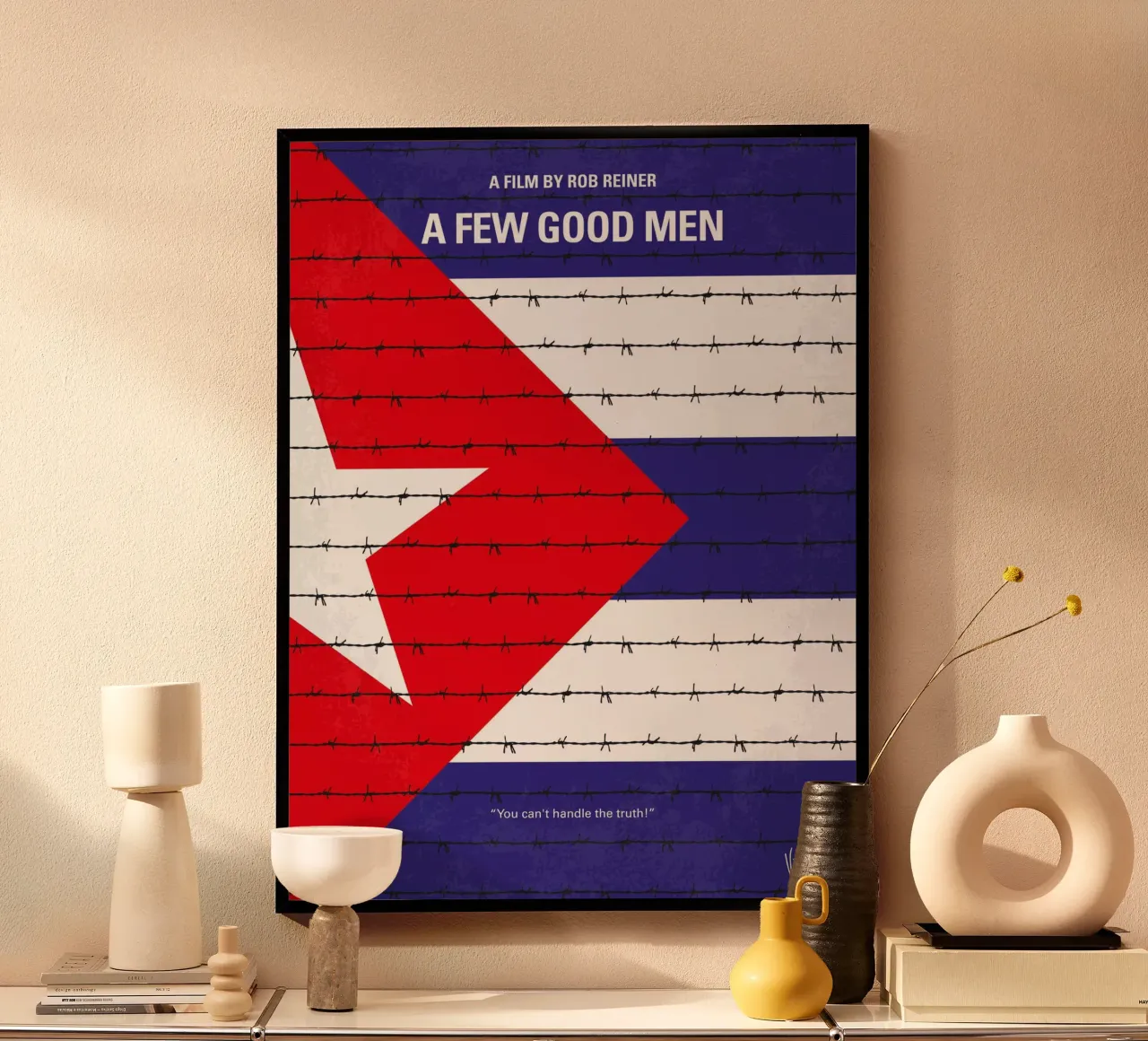 No417 My A Few Good Men minimal movie poster poster da Chungkong