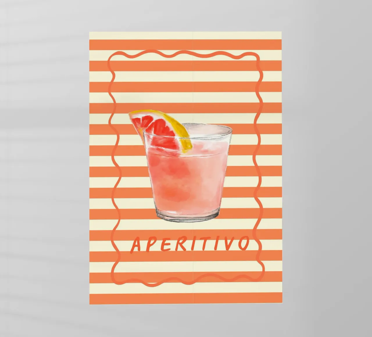 Aperitif pellicola backlit da Happy Poster