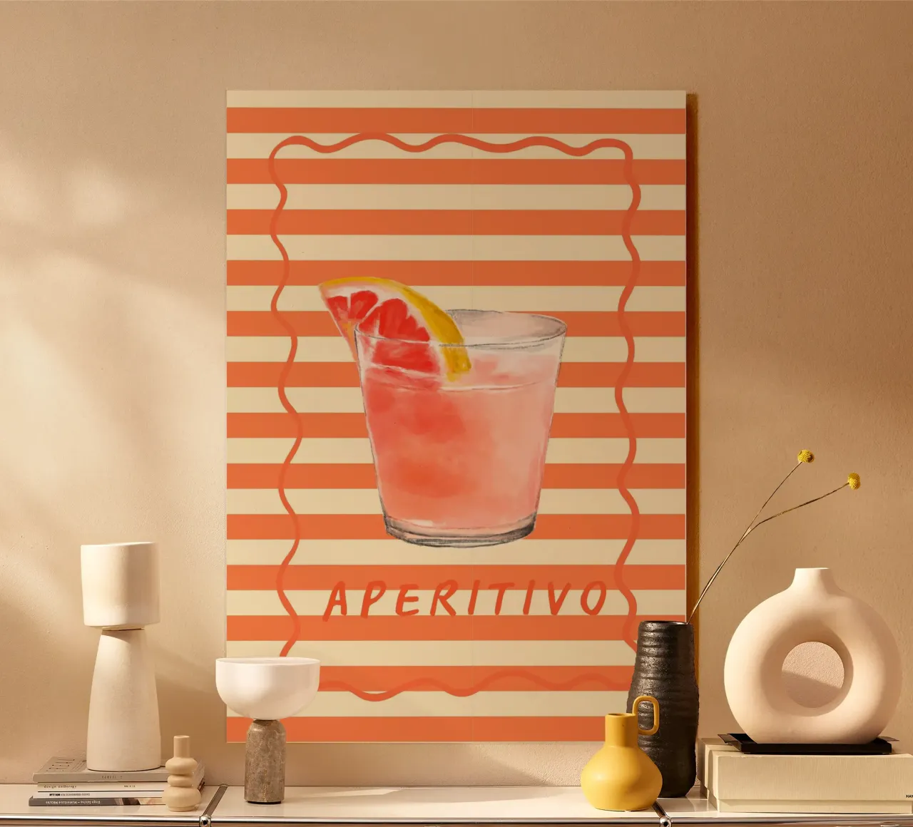 Aperitif plexiglass da Happy Poster