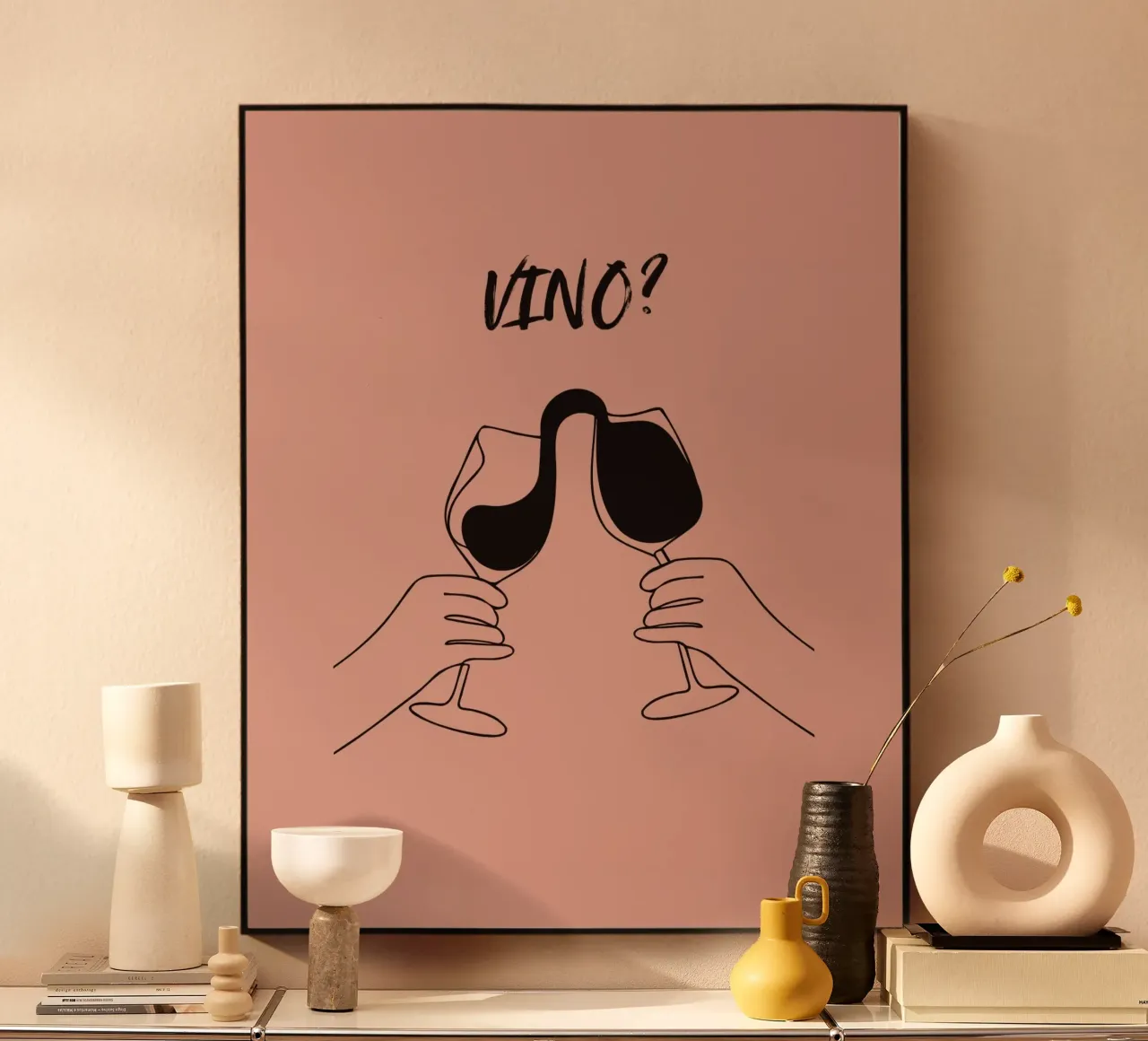 Did he come? plexiglass da Happy Poster