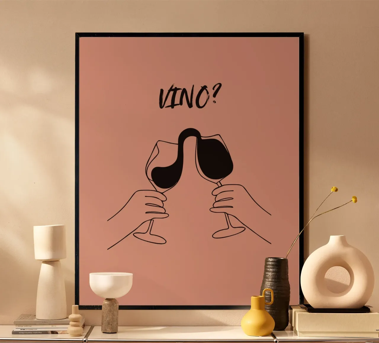 Vino? poster da Happy Poster