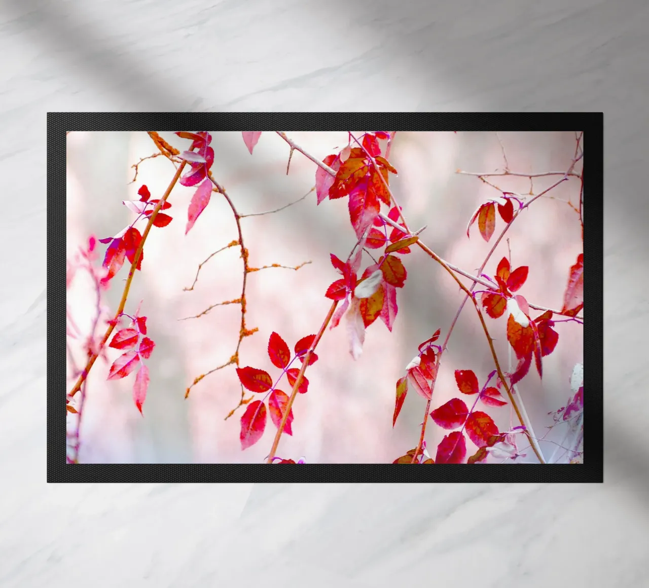 Red Leaves deurmat van ArtSkratches