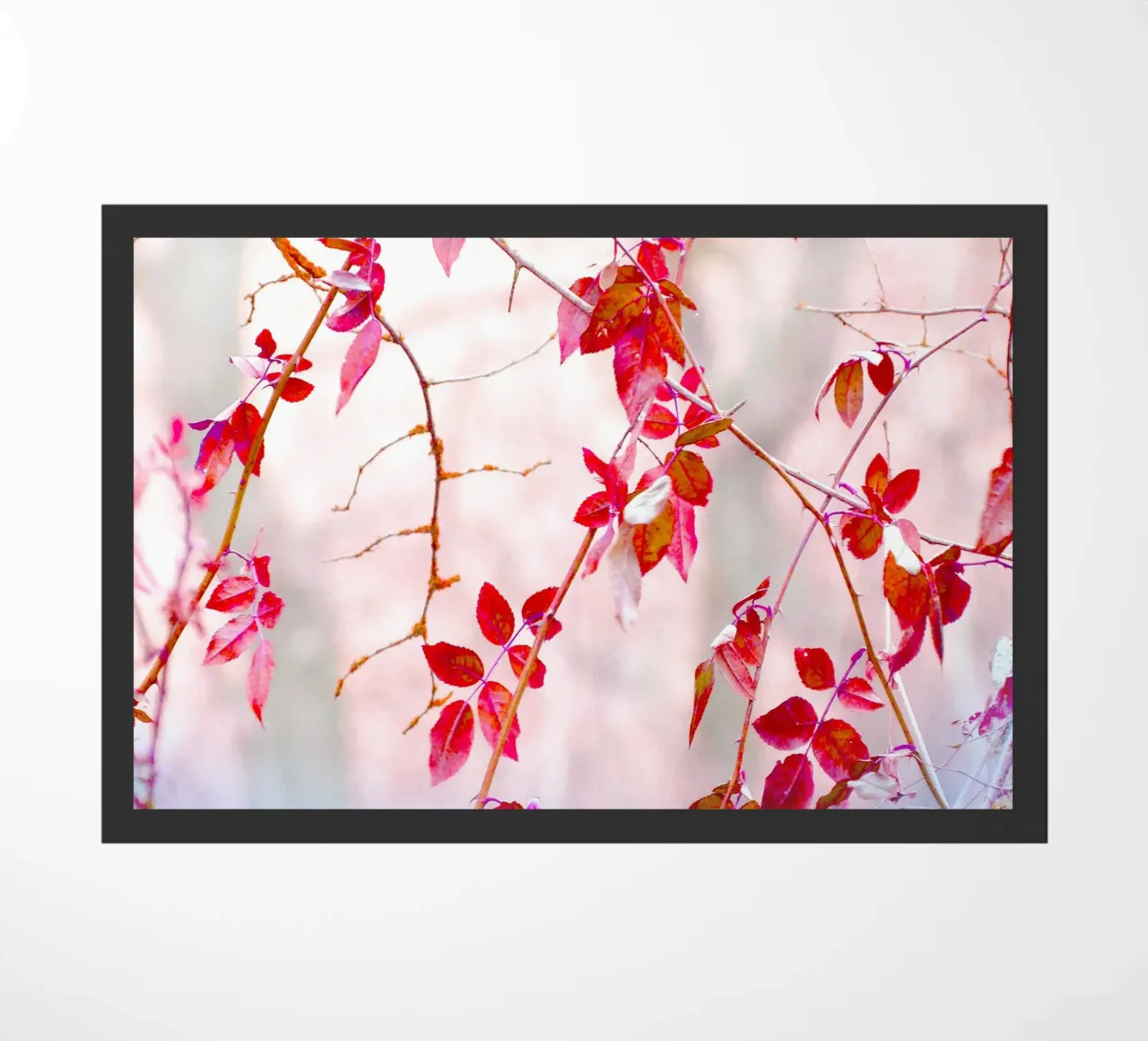 Red Leaves deurmat van ArtSkratches