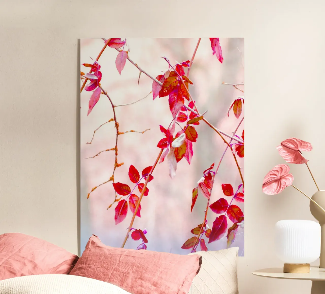 Red Leaves plexiglass da ArtSkratches