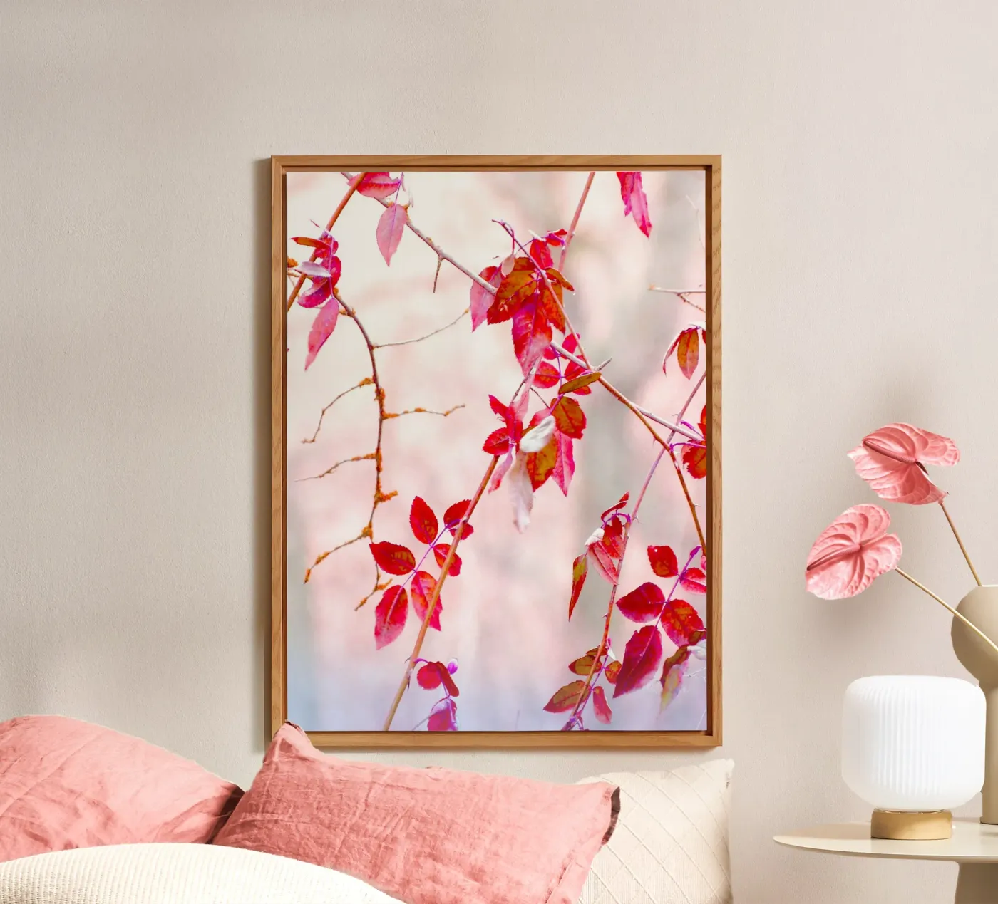 Red Leaves pannello forex da ArtSkratches