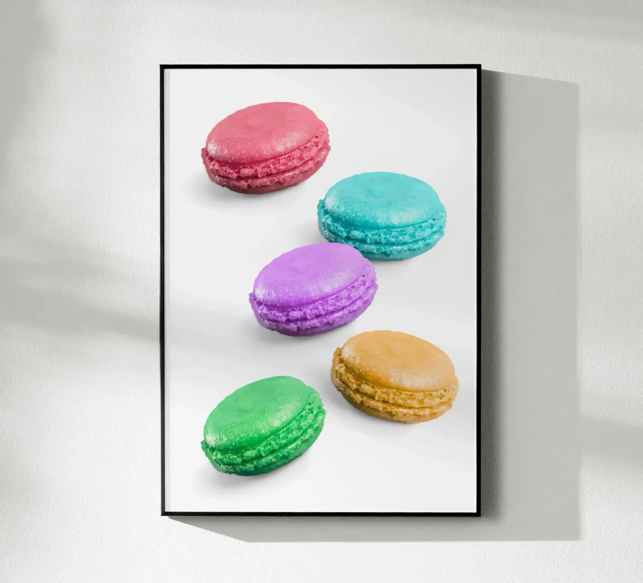 Colorful Macarons plexiglass da Funkydays