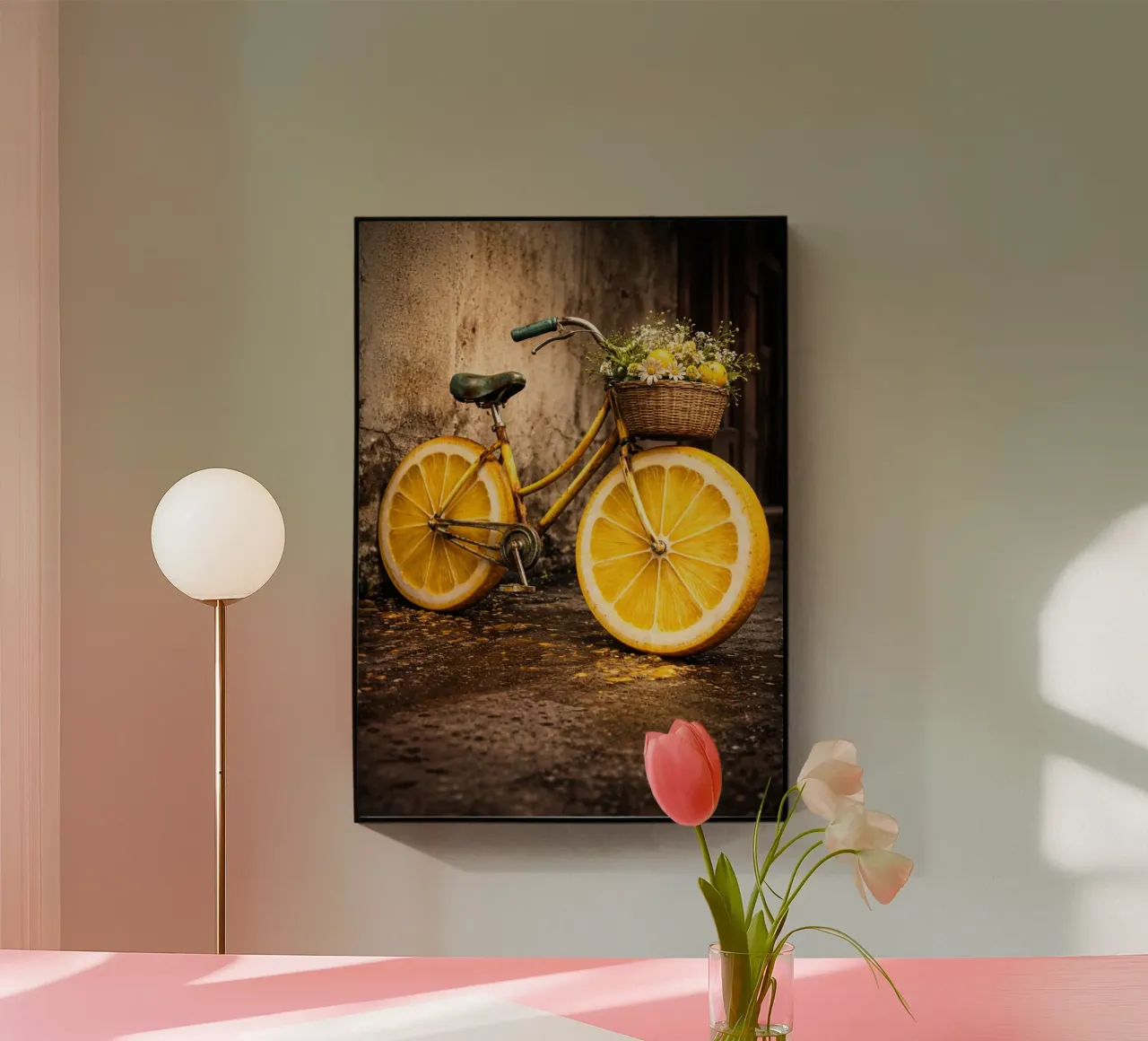 Lemon bicycle plexiglass da Funkydays