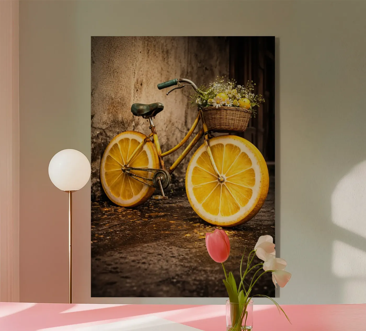 Lemon bicycle plexiglass da Funkydays