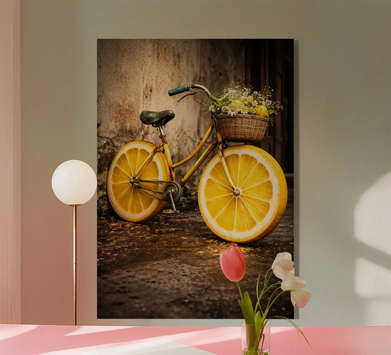 Lemon bicycle plexiglass da Funkydays
