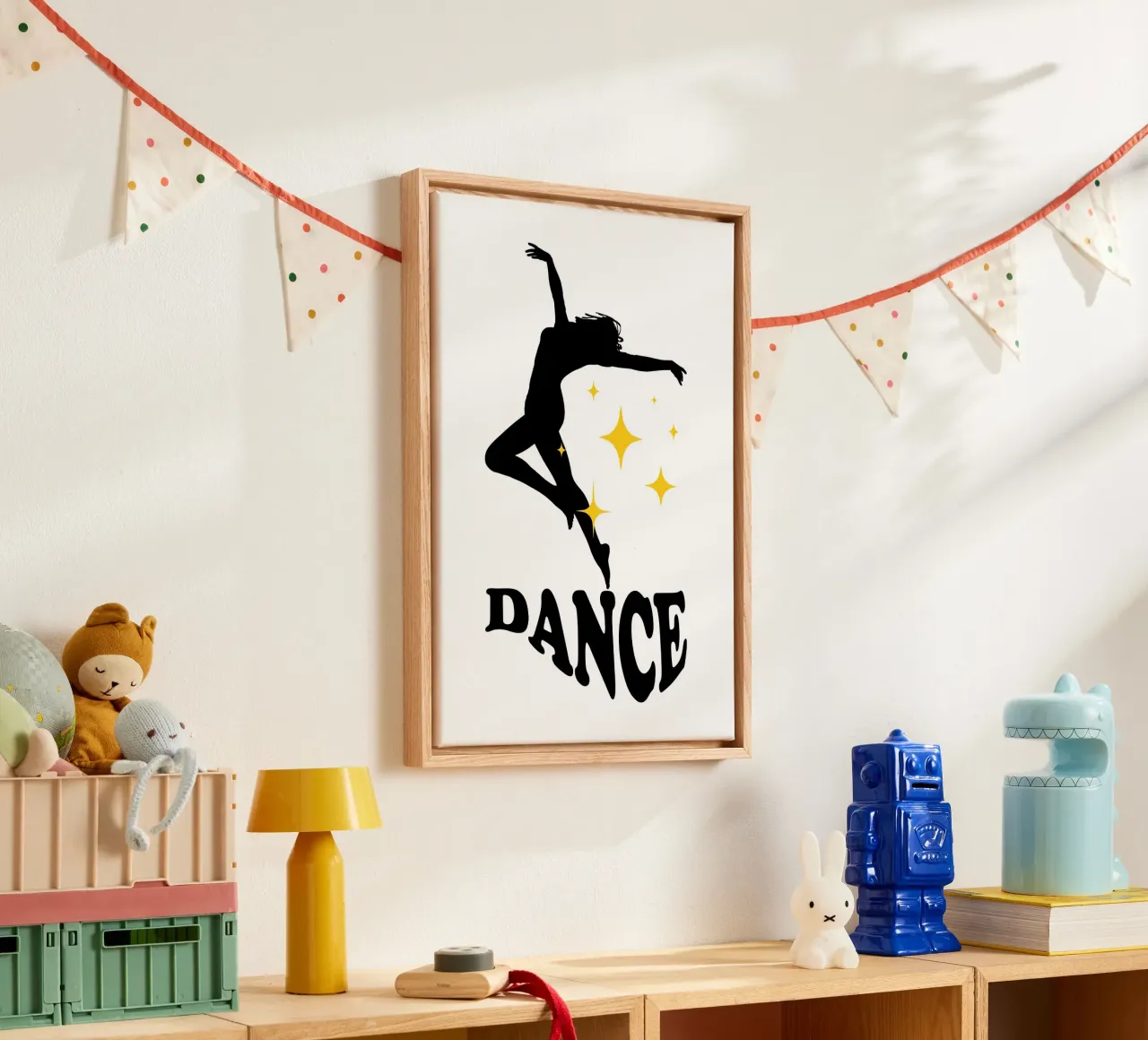 Dance canvas by Funkydays