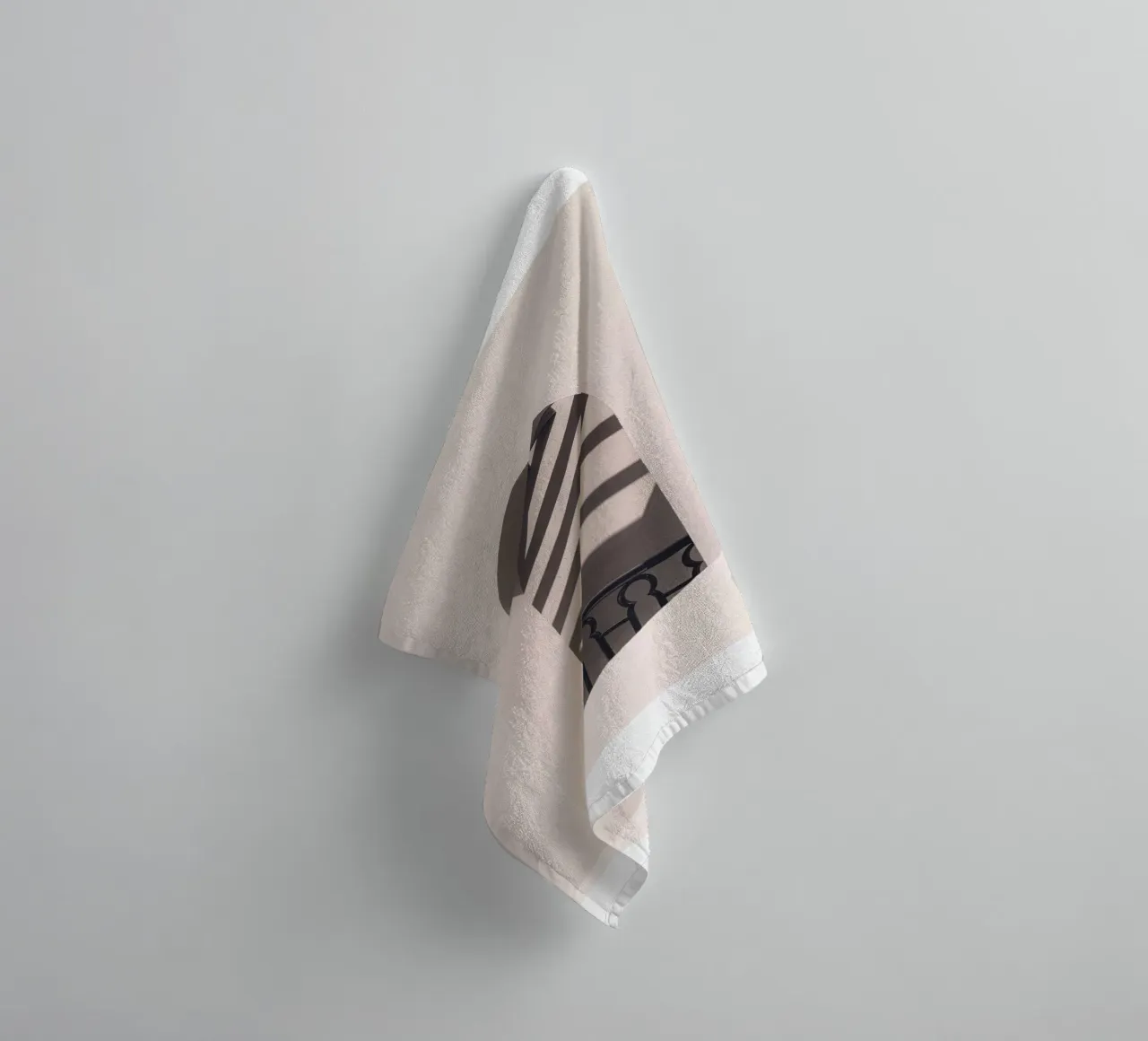 Minimalist architecture - Geometric shadows towel by Whole©
