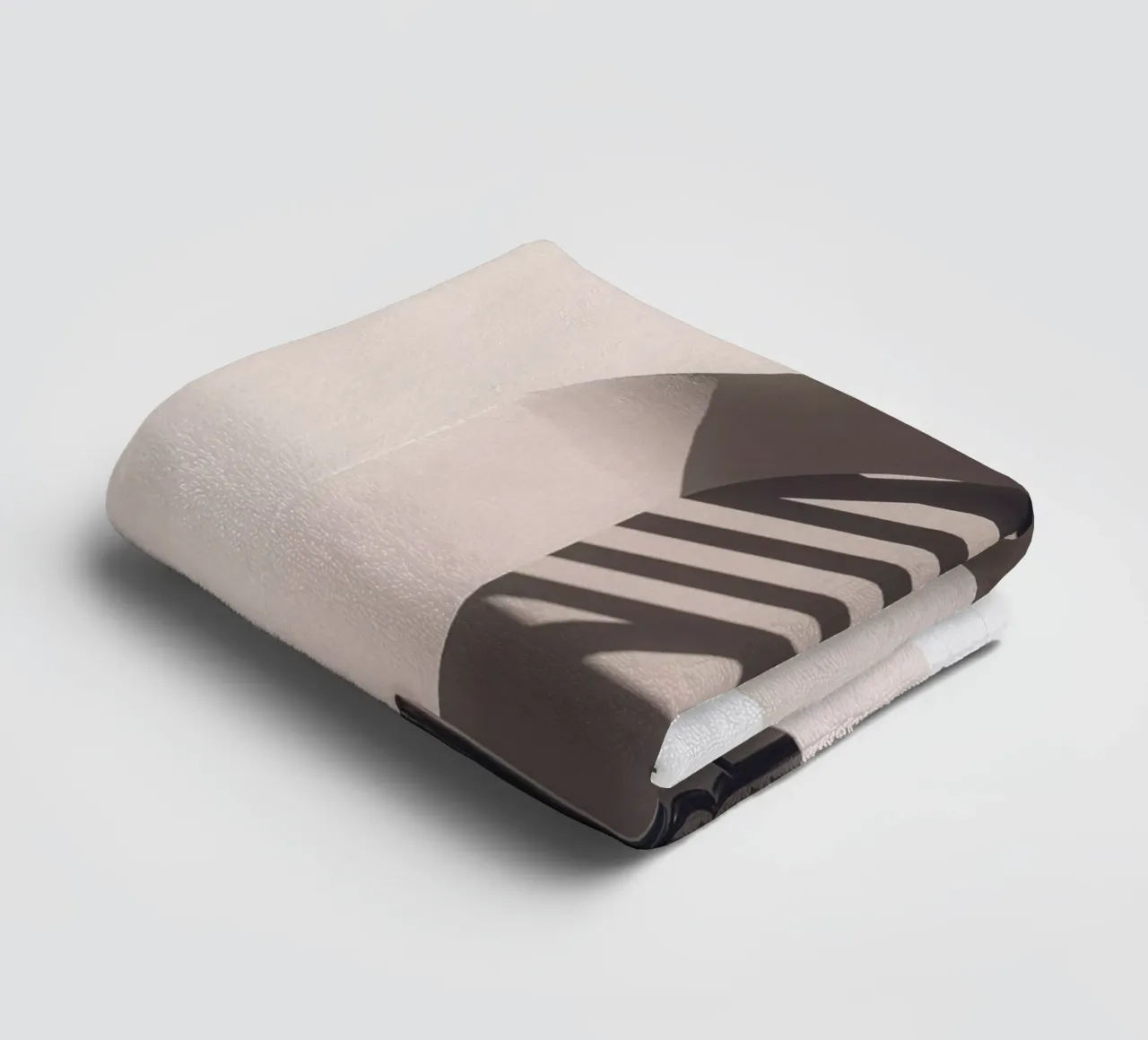 Minimalist architecture - Geometric shadows towel by Whole©