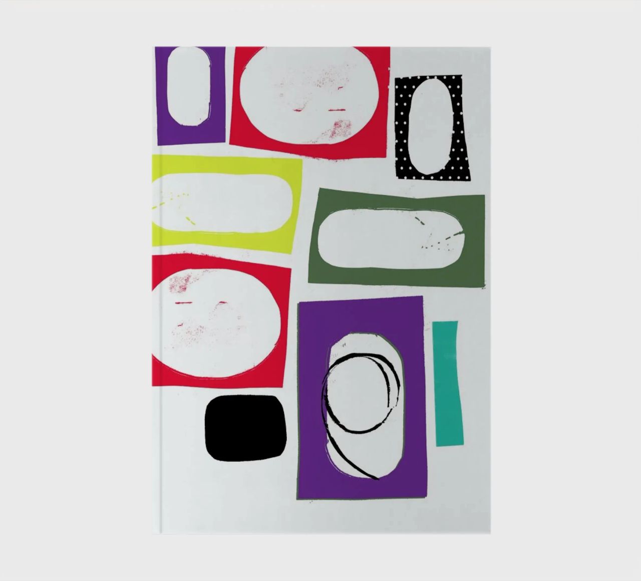 Cutting Edges notebook by Catherine Aguilar