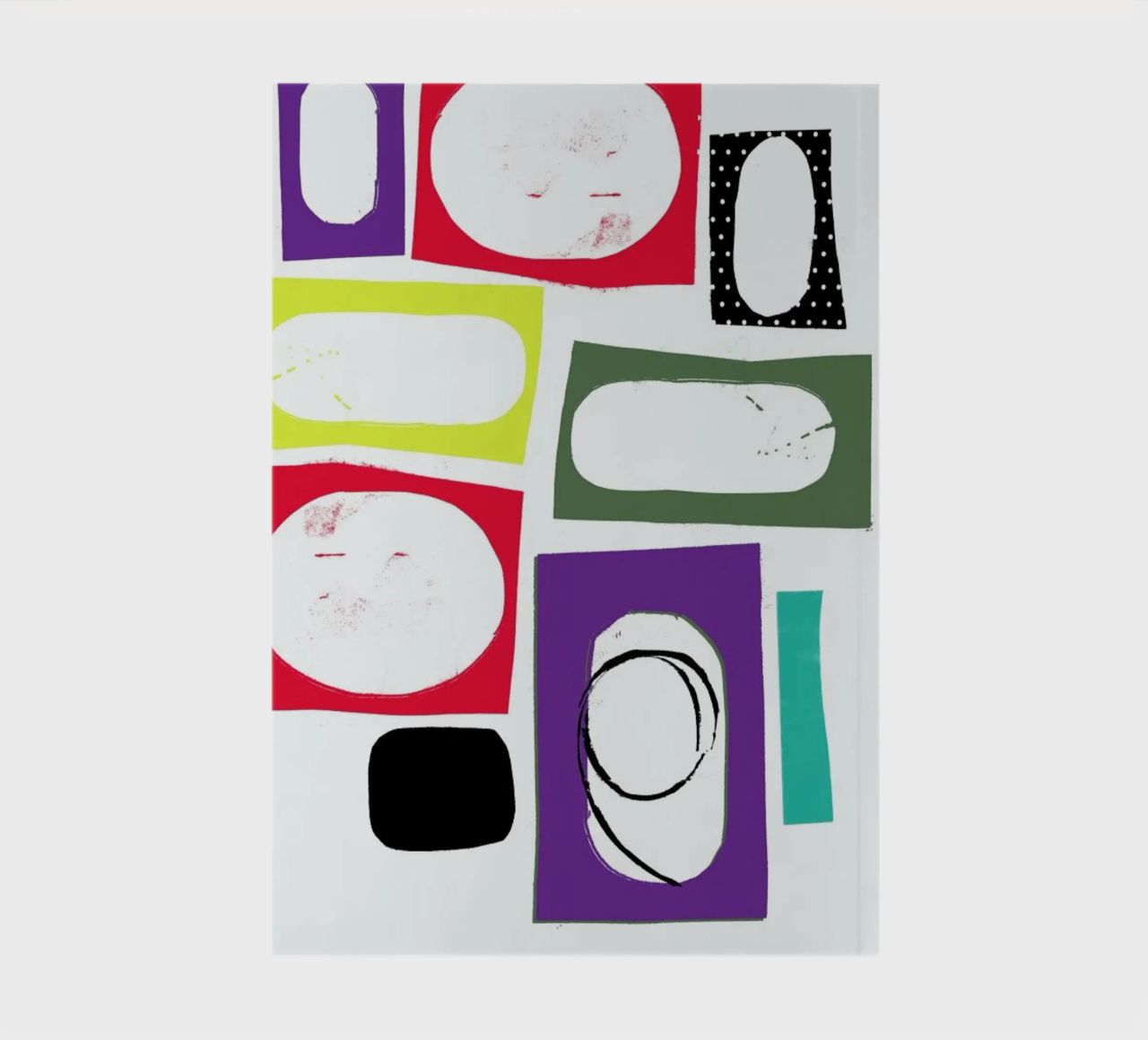 Cutting Edges notebook by Catherine Aguilar