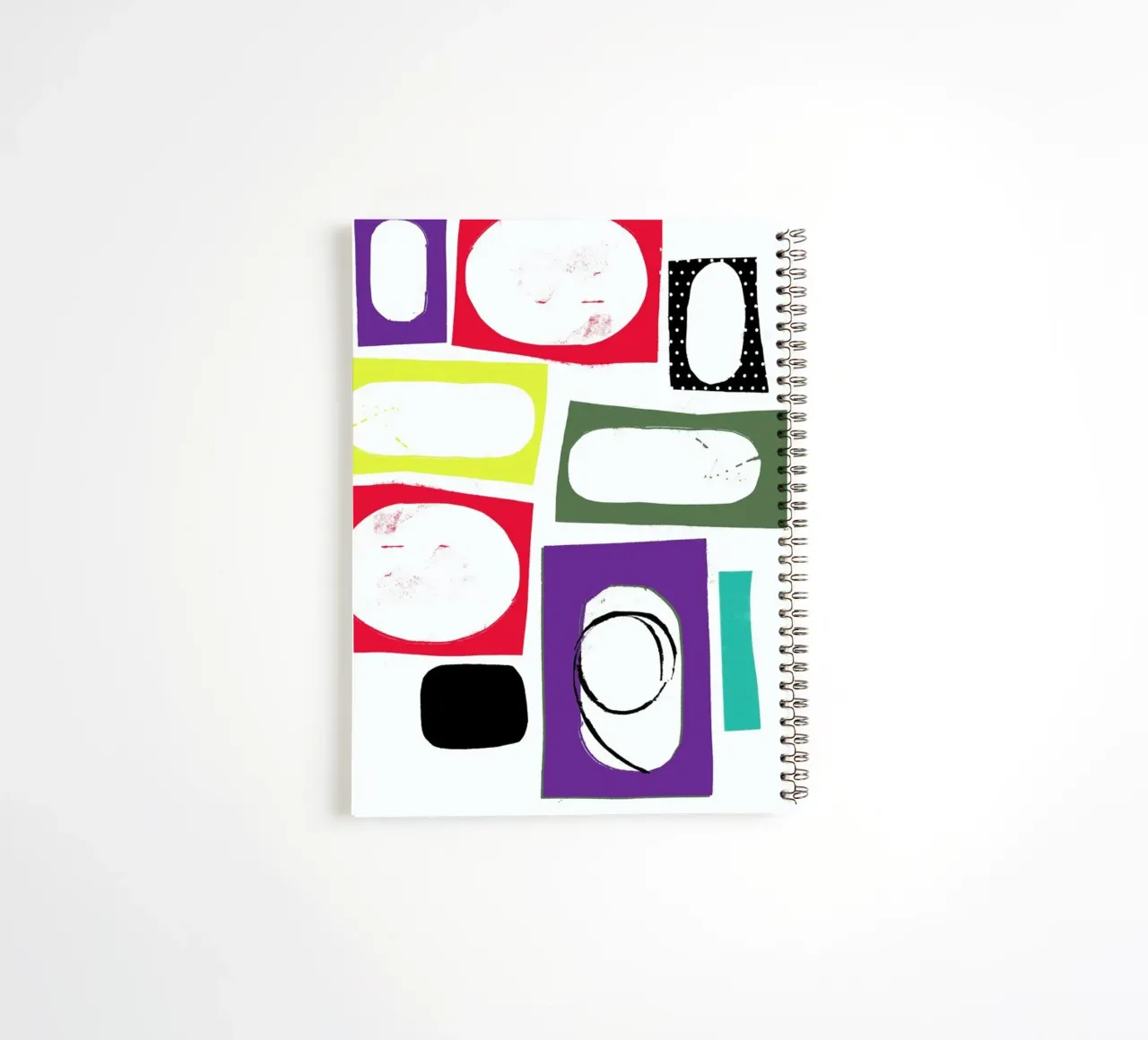 Cutting Edges cuaderno de espiral de Catherine Aguilar