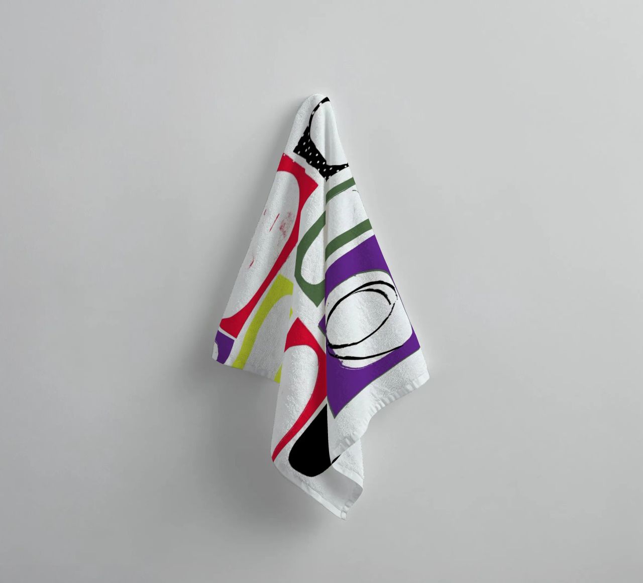 Cutting Edges towel by Catherine Aguilar
