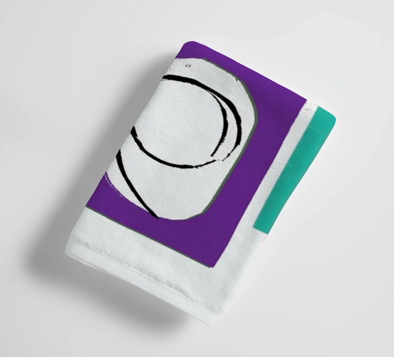 Cutting Edges towel by Catherine Aguilar
