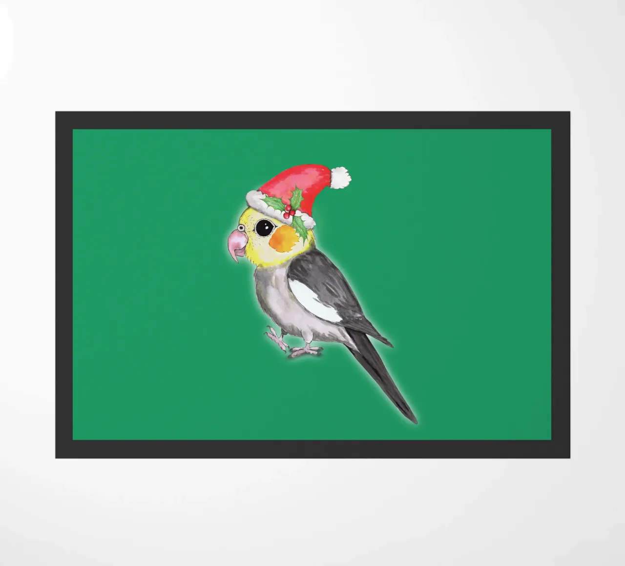Cacatua di Natale zerbino da BwiseLizzy