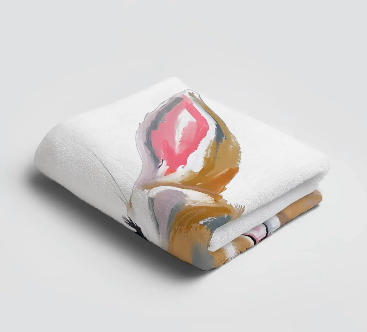 Kleiner Hase towel by Ohkimiko