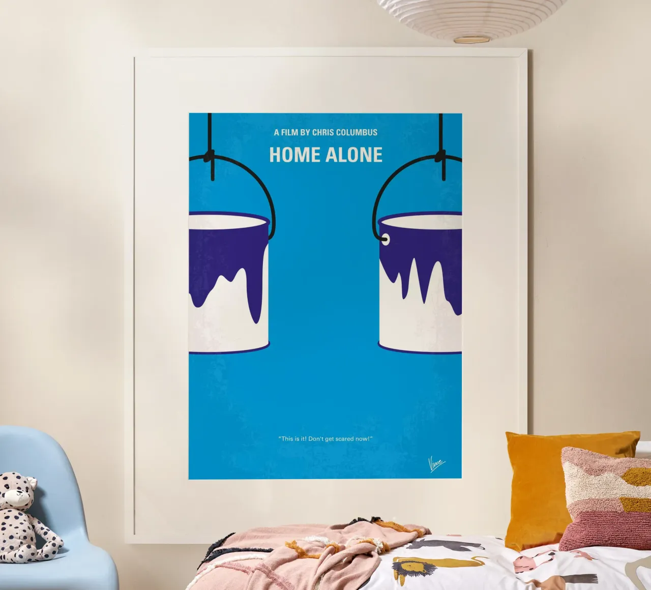No427 My Alone minimal movie poster carta hahnemühle da Chungkong